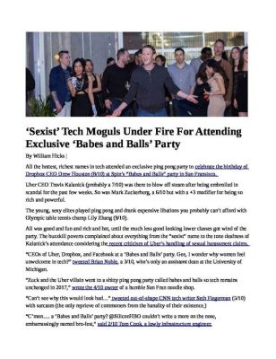 SILICON-ASSHOLES-___Sexist___-Tech-Moguls-Under-Fire-For-Attending-Exclusive-___Babes-and-Balls___-Party-THE-TECH-SEX-CULT-AND-ABUSES-pdf
Keywords: Big tech mobsters,Dark money payola, Rare Earth Mines, New America Foundation Corruption, Obama, Obama Campaign Finance, Obama FEC violations, Palo Alto Mafia, Paypal Mafia, Pelosi Corruption, Political bribes, Political Insider,  Eric Schmidt Sex Penthou