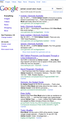 ADRIAN-COVERT-AND-ELON-MUSK
Keywords: Big tech mobsters,Dark money payola, Rare Earth Mines, New America Foundation Corruption, Obama, Obama Campaign Finance, Obama FEC violations, Palo Alto Mafia, Paypal Mafia, Pelosi Corruption, Political bribes, Political Insider,  Eric Schmidt Sex Penthou