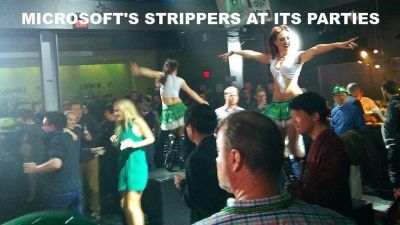 MICROSOFT STRIPPER PARY THE SILICON VALLEY MAFIA_v1
Keywords: Big tech mobsters,Dark money payola, Rare Earth Mines, New America Foundation Corruption, Obama, Obama Campaign Finance, Obama FEC violations, Palo Alto Mafia, Paypal Mafia, Pelosi Corruption, Political bribes, Political Insider,  Eric Schmidt Sex Penthou
