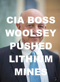 James-woolsey-lithium-ion-battery-shill-ELON-MUSK-IS-A-CROOK-AND-SCAMMER_v1
Keywords: Big tech mobsters,Dark money payola, Rare Earth Mines, New America Foundation Corruption, Obama, Obama Campaign Finance, Obama FEC violations, Palo Alto Mafia, Paypal Mafia, Pelosi Corruption, Political bribes, Political Insider,  Eric Schmidt Sex Penthou