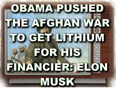 AFGHAN_LITHIUM-SILICON-VALLEY-RARE-EARTH-MINING-SCAM-MUSK
Keywords: Big tech mobsters,Dark money payola, Rare Earth Mines, New America Foundation Corruption, Obama, Obama Campaign Finance, Obama FEC violations, Palo Alto Mafia, Paypal Mafia, Pelosi Corruption, Political bribes, Political Insider,  Eric Schmidt Sex Penthou