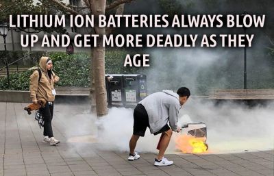 LITHIUM ION BATTERIES ALWAYS EXPLODE Silicon Valley Tech Oligarchs And Their Operatives ARE The Deep State
Keywords: Big tech mobsters,Dark money payola, Rare Earth Mines, New America Foundation Corruption, Obama, Obama Campaign Finance, Obama FEC violations, Palo Alto Mafia, Paypal Mafia, Pelosi Corruption, Political bribes, Political Insider,  Eric Schmidt Sex Penthou