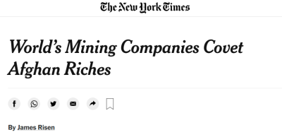 LITHIUM ION CAUSED THE AFGHAN WAR
Keywords: Big tech mobsters,Dark money payola, Rare Earth Mines, New America Foundation Corruption, Obama, Obama Campaign Finance, Obama FEC violations, Palo Alto Mafia, Paypal Mafia, Pelosi Corruption, Political bribes, Political Insider,  Eric Schmidt Sex Penthou