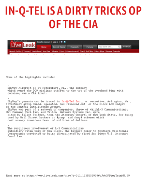 In-Q-Tel Rigs Elections CARTEL1
Keywords: Big tech mobsters,Dark money payola, Rare Earth Mines, New America Foundation Corruption, Obama, Obama Campaign Finance, Obama FEC violations, Palo Alto Mafia, Paypal Mafia, Pelosi Corruption, Political bribes, Political Insider,  Eric Schmidt Sex Penthou