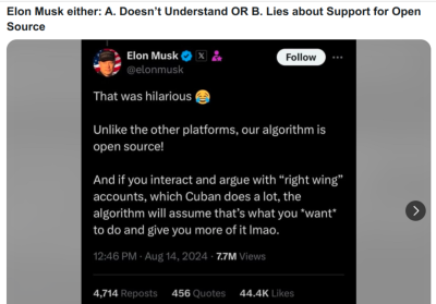ELON LIES ABOUT ALGO
Keywords: UraniumOne, Venture Capital Collusion, Vinod Khosla, Goldman Sachs Stock Market Rigging, Gay Silicon Valley, Google bribes regulators, Silicon Valley No Poaching Lawsuit, The AngelGate Scandal, stock market rigging, google election rigging, frank guistra,