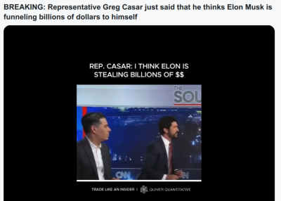 ELON MUSK STEALING BILLIONS OF DOLLARS
Keywords: UraniumOne, Venture Capital Collusion, Vinod Khosla, Goldman Sachs Stock Market Rigging, Gay Silicon Valley, Google bribes regulators, Silicon Valley No Poaching Lawsuit, The AngelGate Scandal, stock market rigging, google election rigging, frank guistra,