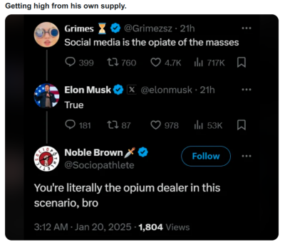 Elon Musk Is A Total Idiot
Keywords: UraniumOne, Venture Capital Collusion, Vinod Khosla, Goldman Sachs Stock Market Rigging, Gay Silicon Valley, Google bribes regulators, Silicon Valley No Poaching Lawsuit, The AngelGate Scandal, stock market rigging, google election rigging, frank guistra,