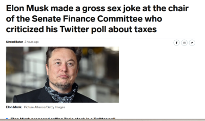 GROSS ELON MUSK
Keywords: UraniumOne, Venture Capital Collusion, Vinod Khosla, Goldman Sachs Stock Market Rigging, Gay Silicon Valley, Google bribes regulators, Silicon Valley No Poaching Lawsuit, The AngelGate Scandal, stock market rigging, google election rigging, frank guistra,
