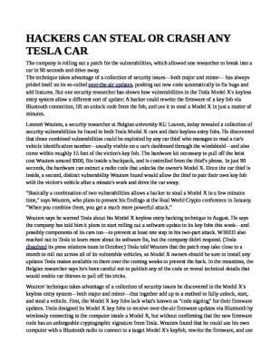 HACKERS-CAN-STEAL-OR-CRASH-ANY-TESLA-CAR-pdf
Keywords: UraniumOne, Venture Capital Collusion, Vinod Khosla, Goldman Sachs Stock Market Rigging, Gay Silicon Valley, Google bribes regulators, Silicon Valley No Poaching Lawsuit, The AngelGate Scandal, stock market rigging, google election rigging, frank guistra,