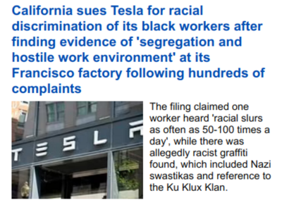 MUSK HATES BLACK PEOPLE 77
Keywords: UraniumOne, Venture Capital Collusion, Vinod Khosla, Goldman Sachs Stock Market Rigging, Gay Silicon Valley, Google bribes regulators, Silicon Valley No Poaching Lawsuit, The AngelGate Scandal, stock market rigging, google election rigging, frank guistra,