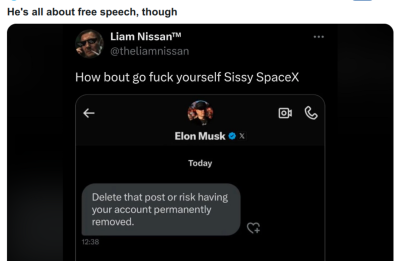 SCREW YOU ELON 7
Keywords: UraniumOne, Venture Capital Collusion, Vinod Khosla, Goldman Sachs Stock Market Rigging, Gay Silicon Valley, Google bribes regulators, Silicon Valley No Poaching Lawsuit, The AngelGate Scandal, stock market rigging, google election rigging, frank guistra,