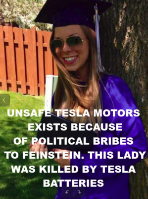 TESLA-CAR-SAFETY-DEFECTS-KILL-MANY-INNOCENTS2-Elon-Musk-Corruption-And-Crappy-Engineering-Make-Tesla-Cars-So-Unsafe-_v1 - MUSK
Keywords: UraniumOne, Venture Capital Collusion, Vinod Khosla, Goldman Sachs Stock Market Rigging, Gay Silicon Valley, Google bribes regulators, Silicon Valley No Poaching Lawsuit, The AngelGate Scandal, stock market rigging, google election rigging, frank guistra,