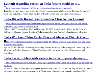 TESLA-RACISM-2-1
Keywords: UraniumOne, Venture Capital Collusion, Vinod Khosla, Goldman Sachs Stock Market Rigging, Gay Silicon Valley, Google bribes regulators, Silicon Valley No Poaching Lawsuit, The AngelGate Scandal, stock market rigging, google election rigging, frank guistra,
