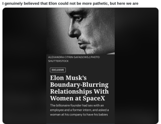 Filename=FUCK_ELON_MUSK_FOR_BEING_A_SCUMBAG.png
Filesize=479KiB
Dimensions=1244x960
Date added=Sep 27, 2026 FUCK_ELON_MUSK_FOR_BEING_A_SCUMBAG.png