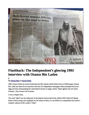 The-Independent___s-glowing-1993-interview-with-Osama-Bin-Laden-pdf
Keywords: Big tech mobsters,Dark money payola, Rare Earth Mines, New America Foundation Corruption, Obama, Obama Campaign Finance, Obama FEC violations, Palo Alto Mafia, Paypal Mafia, Pelosi Corruption, Political bribes, Political Insider,  Eric Schmidt Sex Penthou
