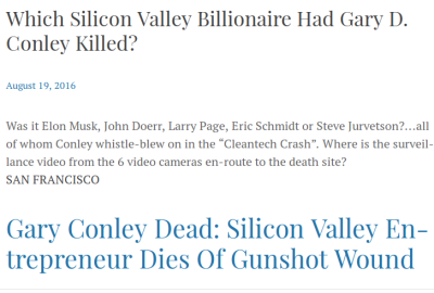CONLEYMURDER2-COVER-UP-MURDERS
Keywords: Big tech mobsters,Dark money payola, Rare Earth Mines, New America Foundation Corruption, Obama, Obama Campaign Finance, Obama FEC violations, Palo Alto Mafia, Paypal Mafia, Pelosi Corruption, Political bribes, Political Insider,  Eric Schmidt Sex Penthou
