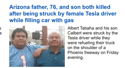 MORE TESLA DEATHS 6543
Keywords: Big tech mobsters,Dark money payola, Rare Earth Mines, New America Foundation Corruption, Obama, Obama Campaign Finance, Obama FEC violations, Palo Alto Mafia, Paypal Mafia, Pelosi Corruption, Political bribes, Political Insider,  Eric Schmidt Sex Penthou