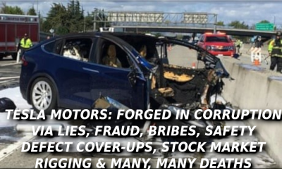 TESLA DEATH CAR 7422 Elon Musk Corruption And Crappy Engineering Make Tesla Cars So Unsafe 
Keywords: Big tech mobsters,Dark money payola, Rare Earth Mines, New America Foundation Corruption, Obama, Obama Campaign Finance, Obama FEC violations, Palo Alto Mafia, Paypal Mafia, Pelosi Corruption, Political bribes, Political Insider,  Eric Schmidt Sex Penthou