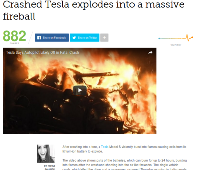 TESLA DEATH CAR Elon Musk Corruption And Crappy Engineering Make Tesla Cars So Unsafe 
Keywords: Big tech mobsters,Dark money payola, Rare Earth Mines, New America Foundation Corruption, Obama, Obama Campaign Finance, Obama FEC violations, Palo Alto Mafia, Paypal Mafia, Pelosi Corruption, Political bribes, Political Insider,  Eric Schmidt Sex Penthou