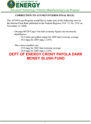 118747 Dept of Energy Slush Fund Stock Market Scam
Keywords: Big tech mobsters,Dark money payola, Rare Earth Mines, New America Foundation Corruption, Obama, Obama Campaign Finance, Obama FEC violations, Palo Alto Mafia, Paypal Mafia, Pelosi Corruption, Political bribes, Political Insider,  Eric Schmidt Sex Penthou