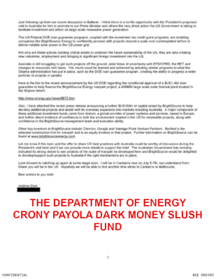 630034 Dept of Energy Slush Fund Stock Market Scam
Keywords: Big tech mobsters,Dark money payola, Rare Earth Mines, New America Foundation Corruption, Obama, Obama Campaign Finance, Obama FEC violations, Palo Alto Mafia, Paypal Mafia, Pelosi Corruption, Political bribes, Political Insider,  Eric Schmidt Sex Penthou