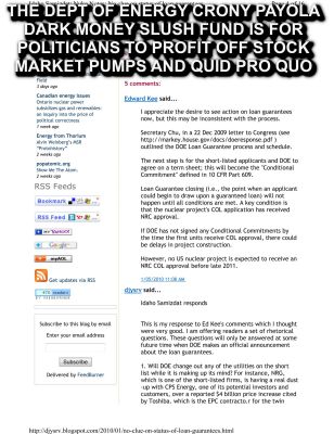 AAnuke4 COMPLAINTS AGAINST DEPT OF ENERGY
Keywords: Big tech mobsters,Dark money payola, Rare Earth Mines, New America Foundation Corruption, Obama, Obama Campaign Finance, Obama FEC violations, Palo Alto Mafia, Paypal Mafia, Pelosi Corruption, Political bribes, Political Insider,  Eric Schmidt Sex Penthou