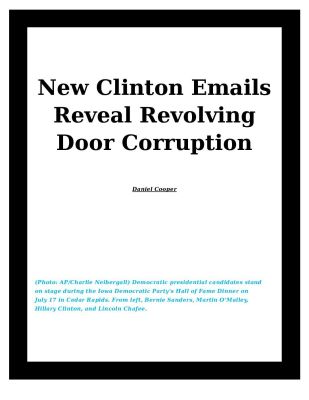 CLINTON-ENERGY-CORRUPTION-pdf
Keywords: Big tech mobsters,Dark money payola, Rare Earth Mines, New America Foundation Corruption, Obama, Obama Campaign Finance, Obama FEC violations, Palo Alto Mafia, Paypal Mafia, Pelosi Corruption, Political bribes, Political Insider,  Eric Schmidt Sex Penthou