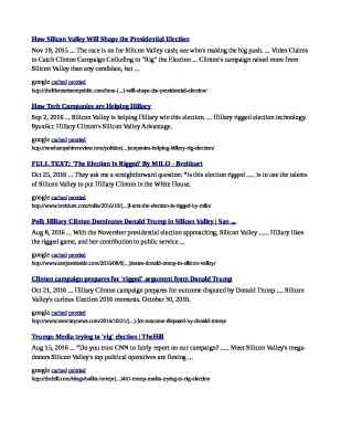 TECH-TITANS-RIG-ELECTION-pdf
Keywords: DIRTY SENATORS AND DARK MONEY BRIBES, Big tech mobsters,Dark money payola, Rare Earth Mines, New America Foundation Corruption, Obama, Obama Campaign Finance, Obama FEC violations, Palo Alto Mafia, Paypal Mafia, Pelosi Corruption, Political bribes, Politi
